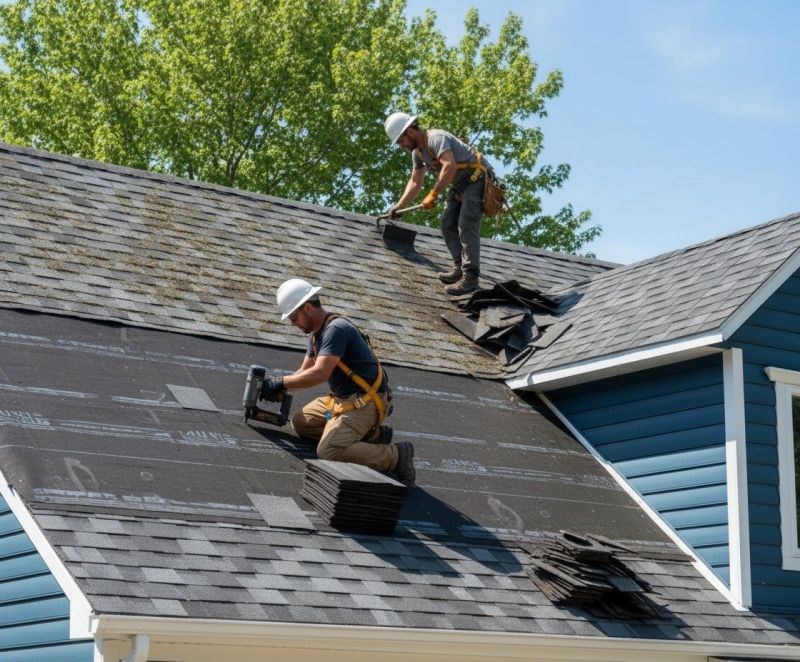 Asphalt Roof Replacement in Boston, MA